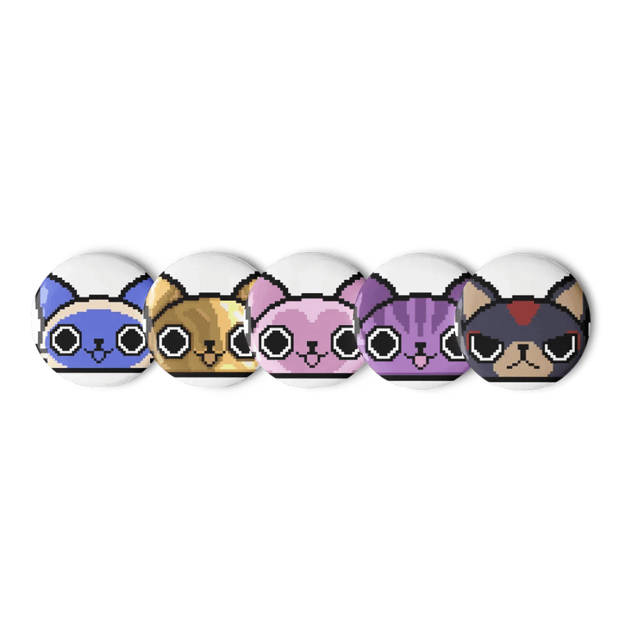 Palico Badge Set product image (1)