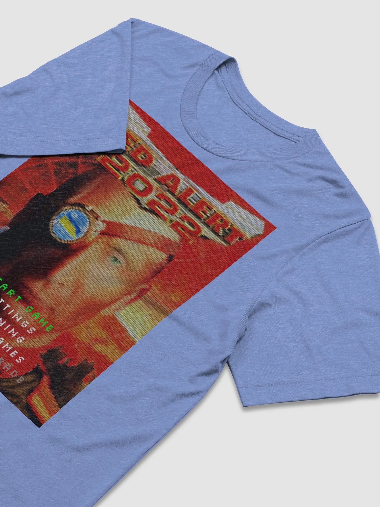 Red Alert 2022 (Putin and Conquer) Bella+Canvas Triblend Short Sleeve T-Shirt product image (3)