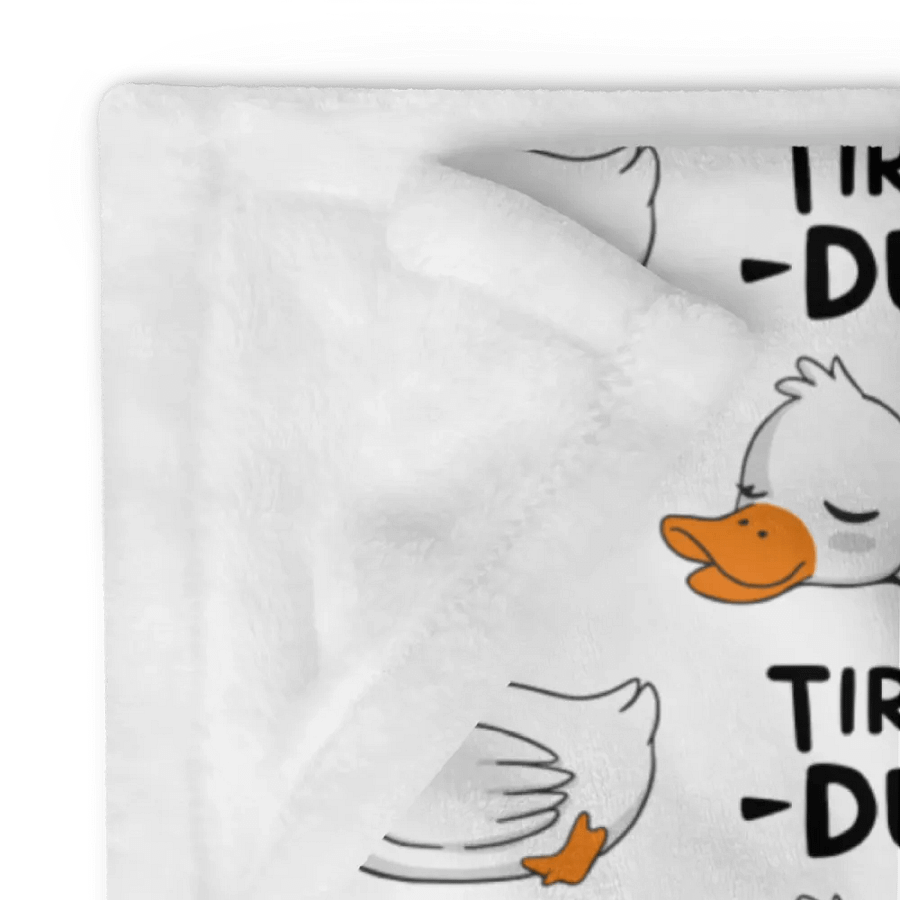 Tired As Duck Blanket product image (12)