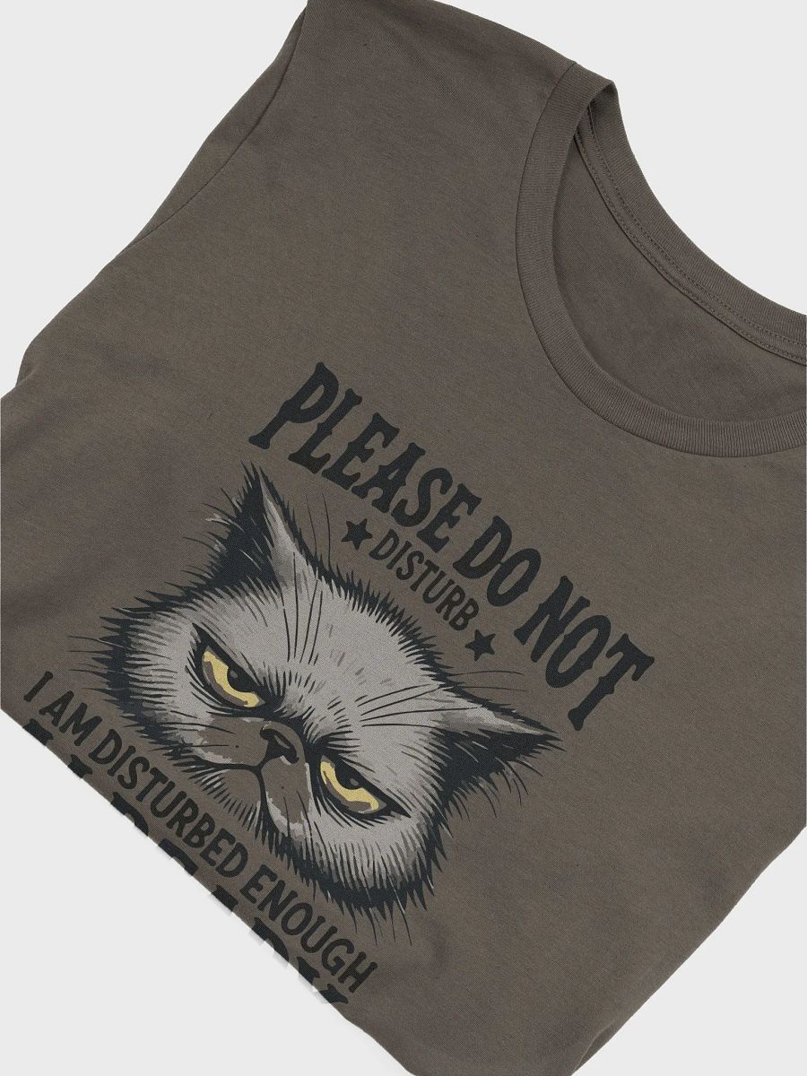 "Please Do not disturb" t-shirt product image (20)