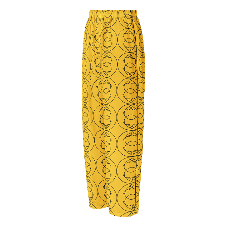 Chic Gemini: Silky All-Over Print Women's Pajama Pants product image (1)