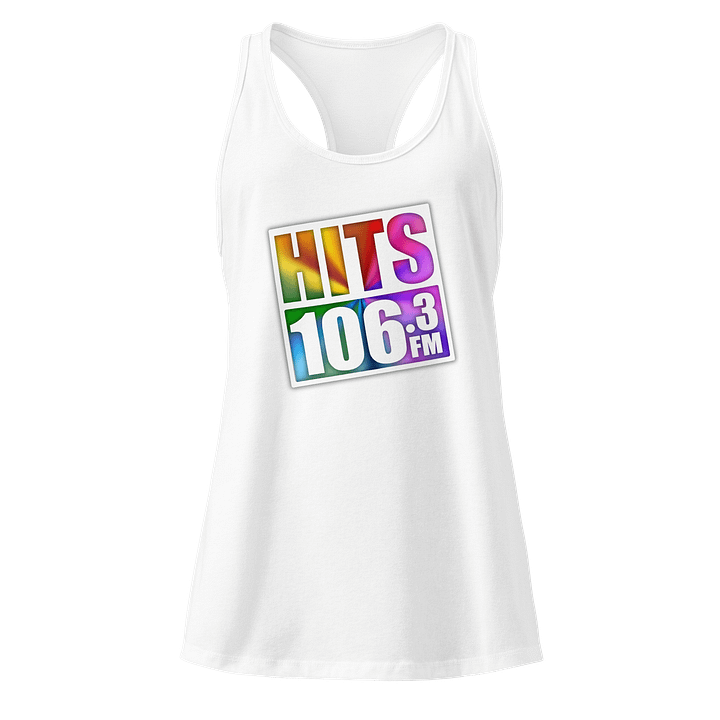 Hits Pride Women's Raceback Tank Top product image (1)