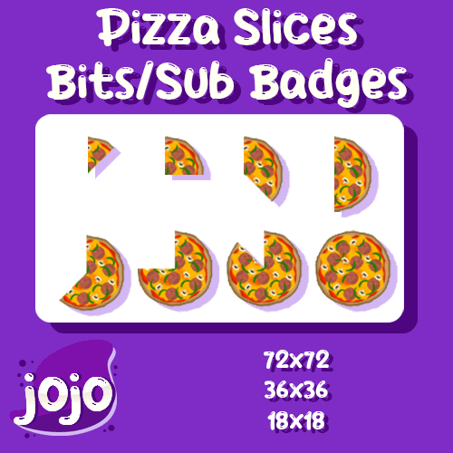 Pizza Bits/Sub Badges product image (1)