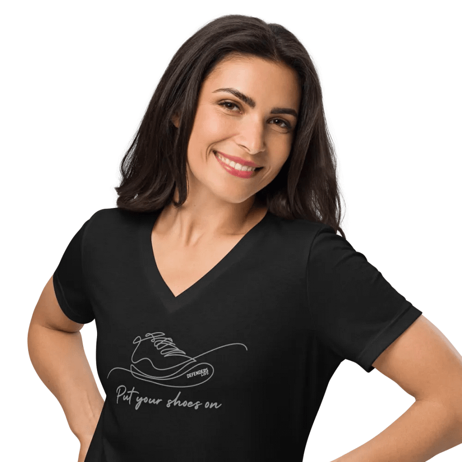 PYSO Feather Flow Women's V-Neck T-Shirt product image (10)