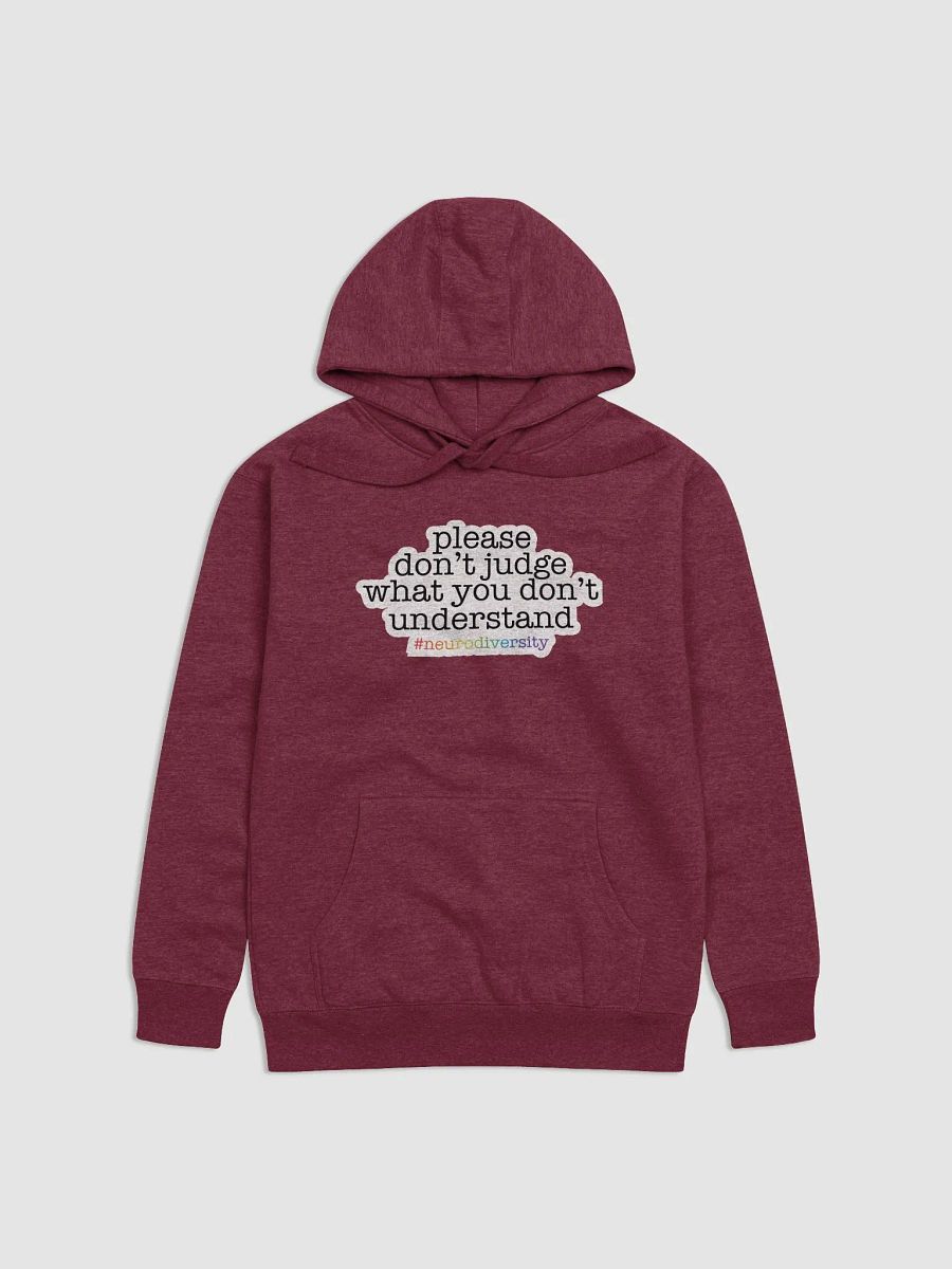 Please Don't Judge Hoodie product image (1)