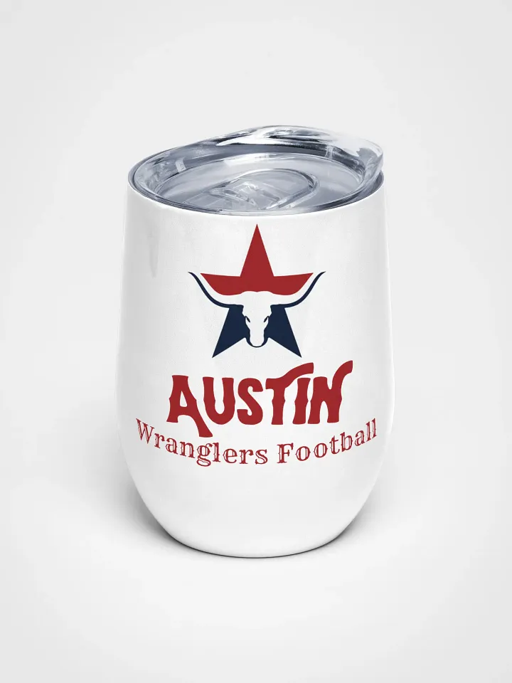 Austin Wranglers Wine Tumbler product image (1)
