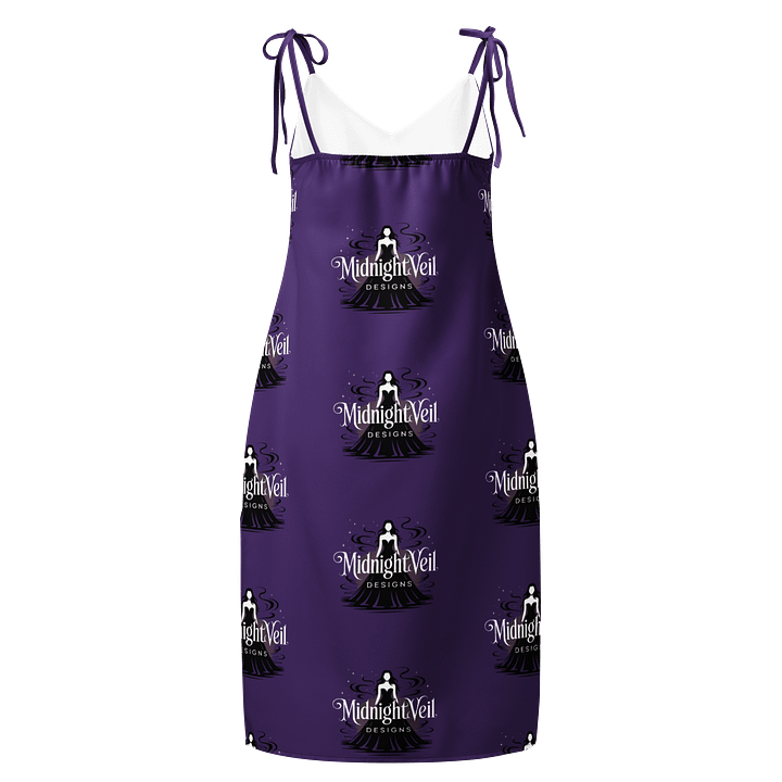 Midnight Veil Designs Slip Midi Chiffon Dress - Purple (XS-2XL) product image (2)