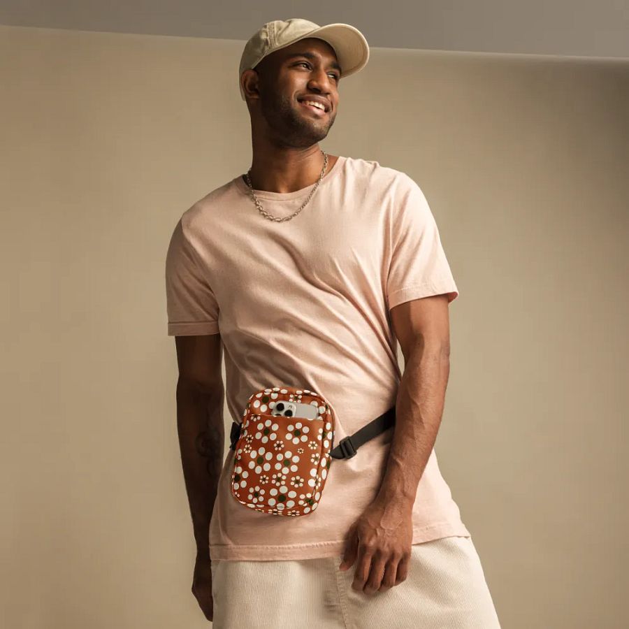 Mexican Terracotta Floral Crossbody Bag product image (8)