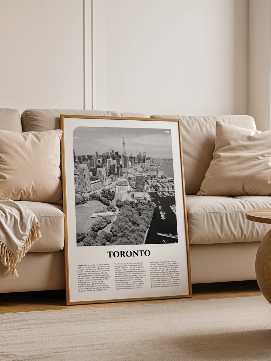 Toronto 01 Newspaper Poster product image (16)