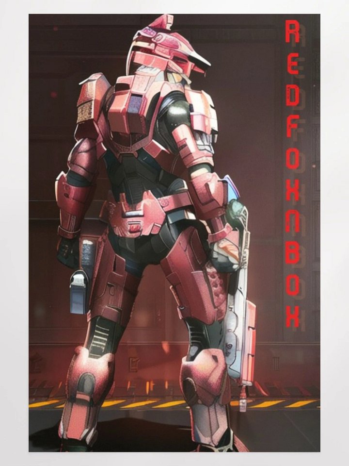 RFNB Spartan Armor Large Matte Poster 24X36 in. product image (1)