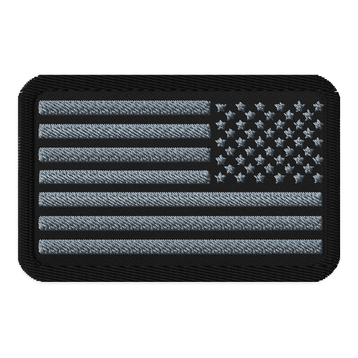 Flag Patch: Grey product image (1)