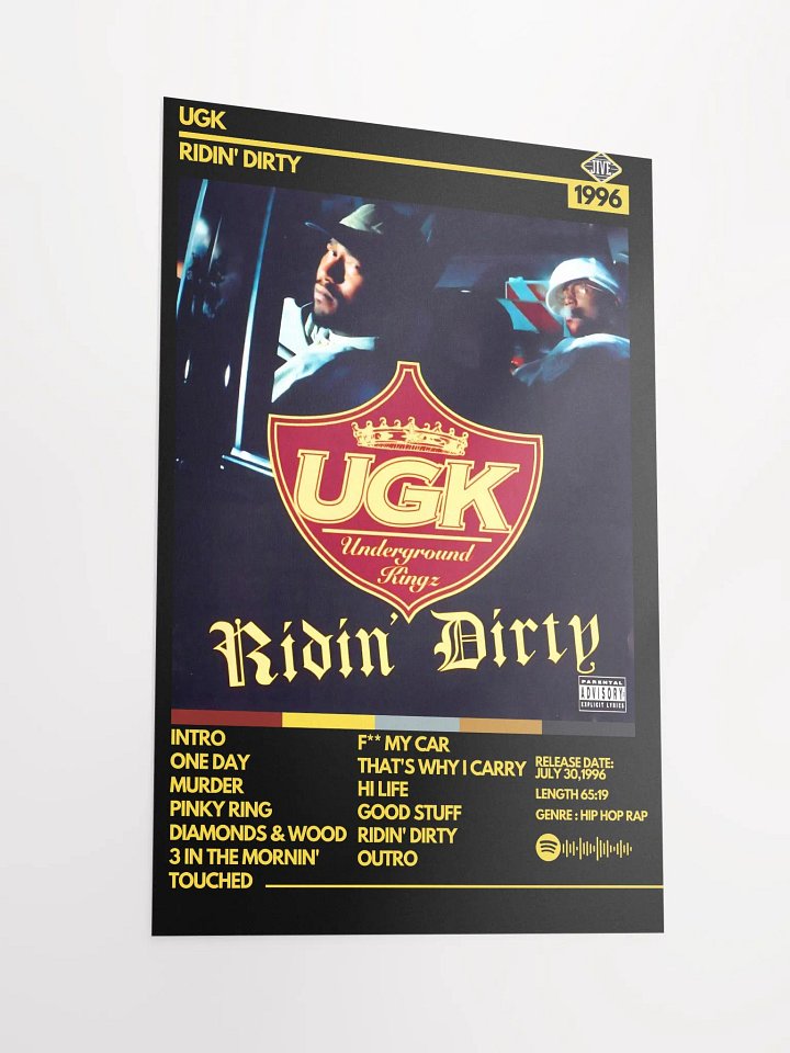 UGK ALBUM COVER POSTER product image (2)