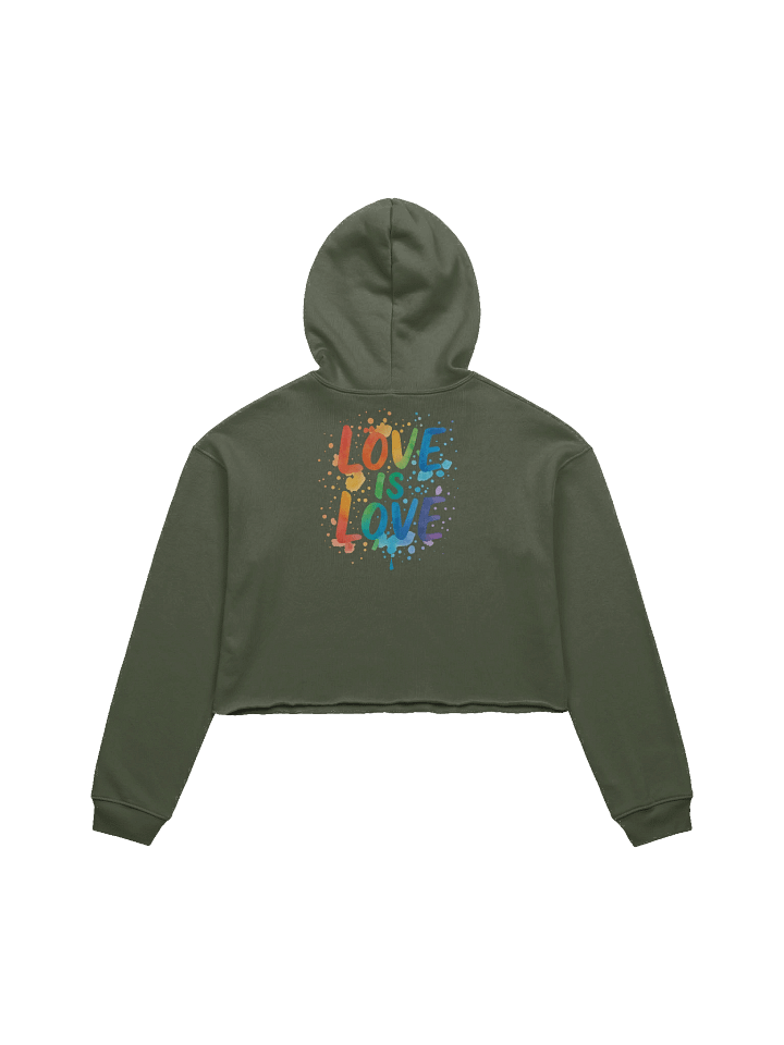 Kitty Kiss CropTop Hoodie product image (6)