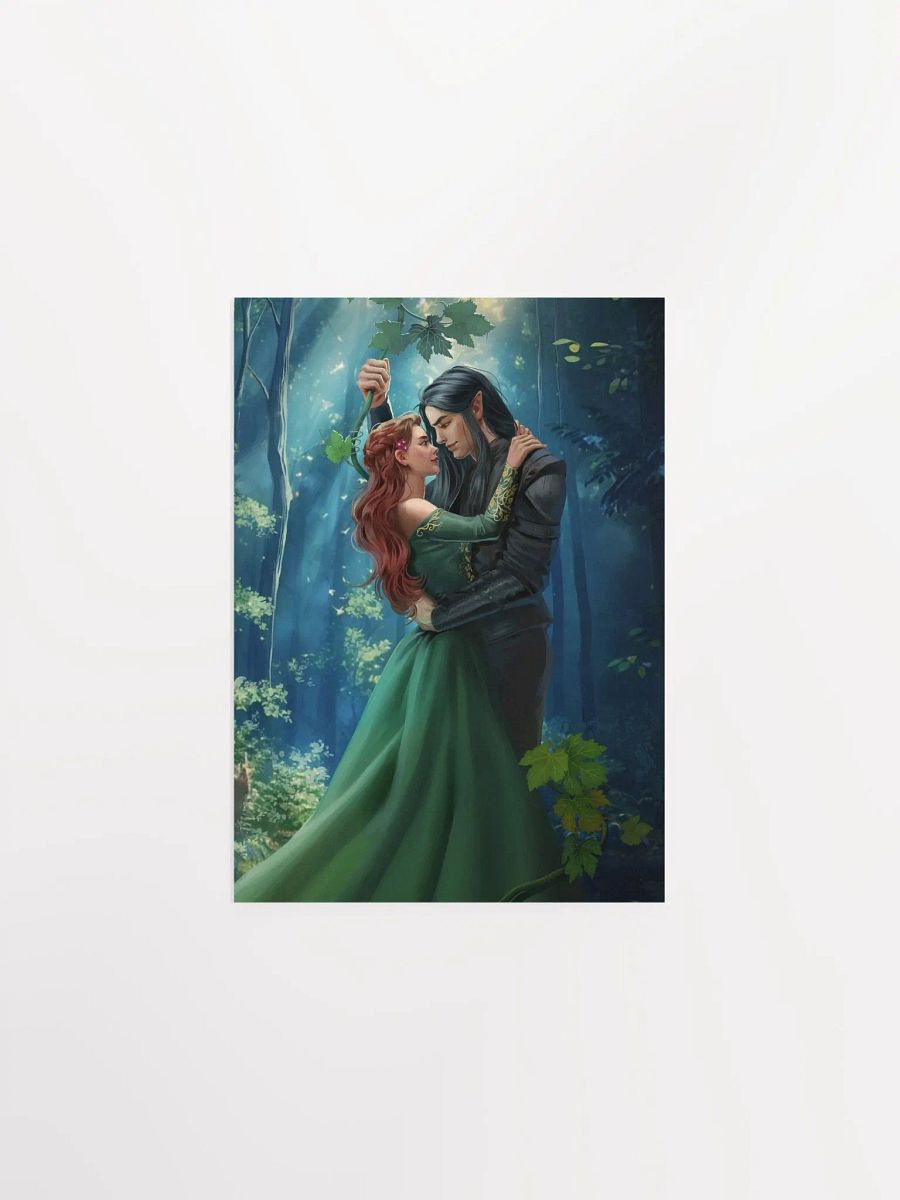Elven Heartbound Print 5x7 ~ Cerian & Arisanna product image (1)