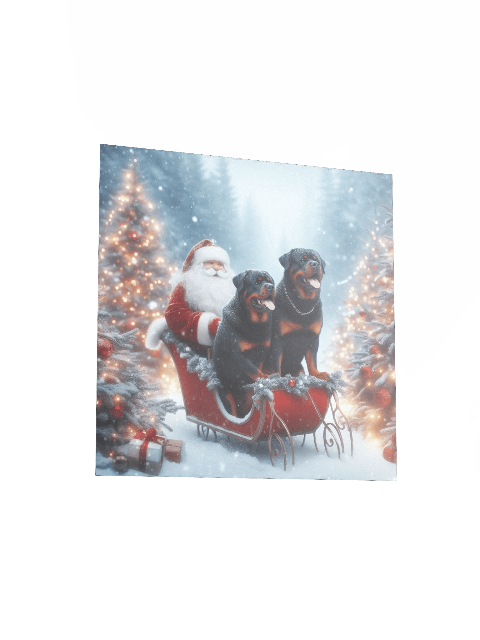 Rottweilers Christmas Eve Poster product image (15)