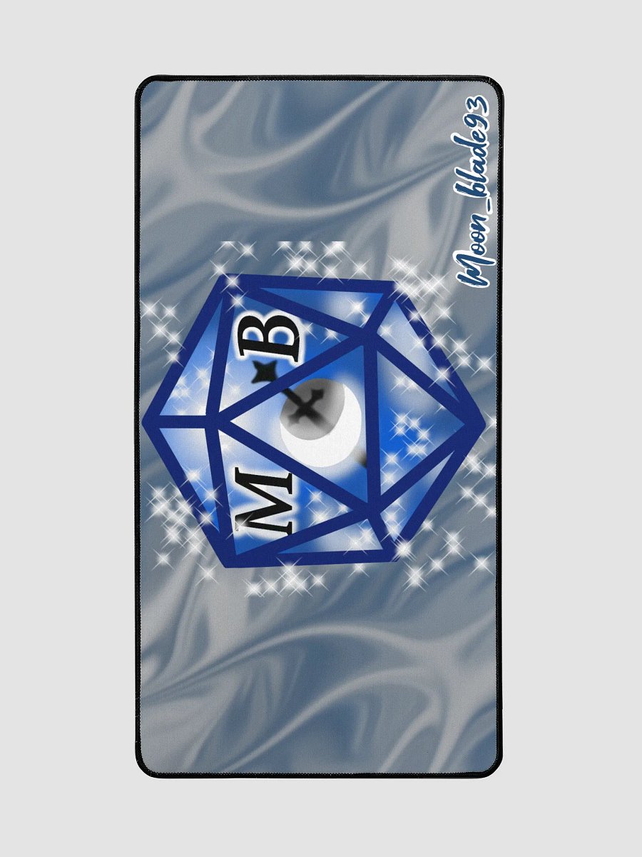 Moonblade- D20 Desk Mat 15.5" x 31.5" product image (3)
