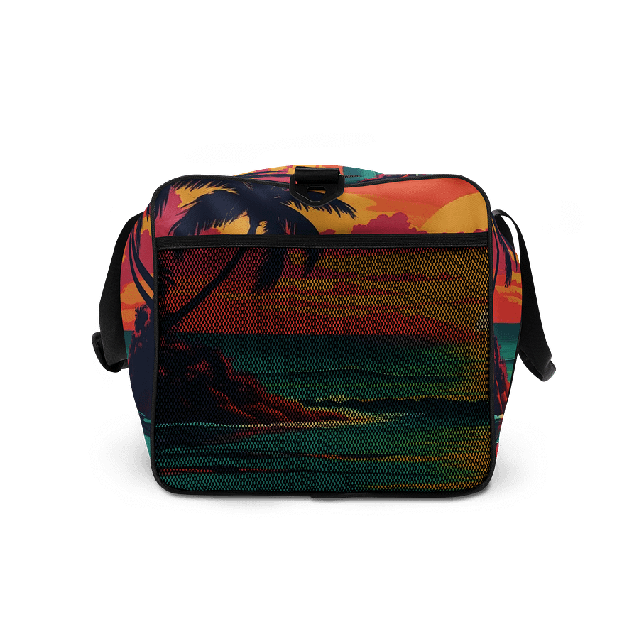 Tropical Sunset All-Over Duffle Bag product image (7)