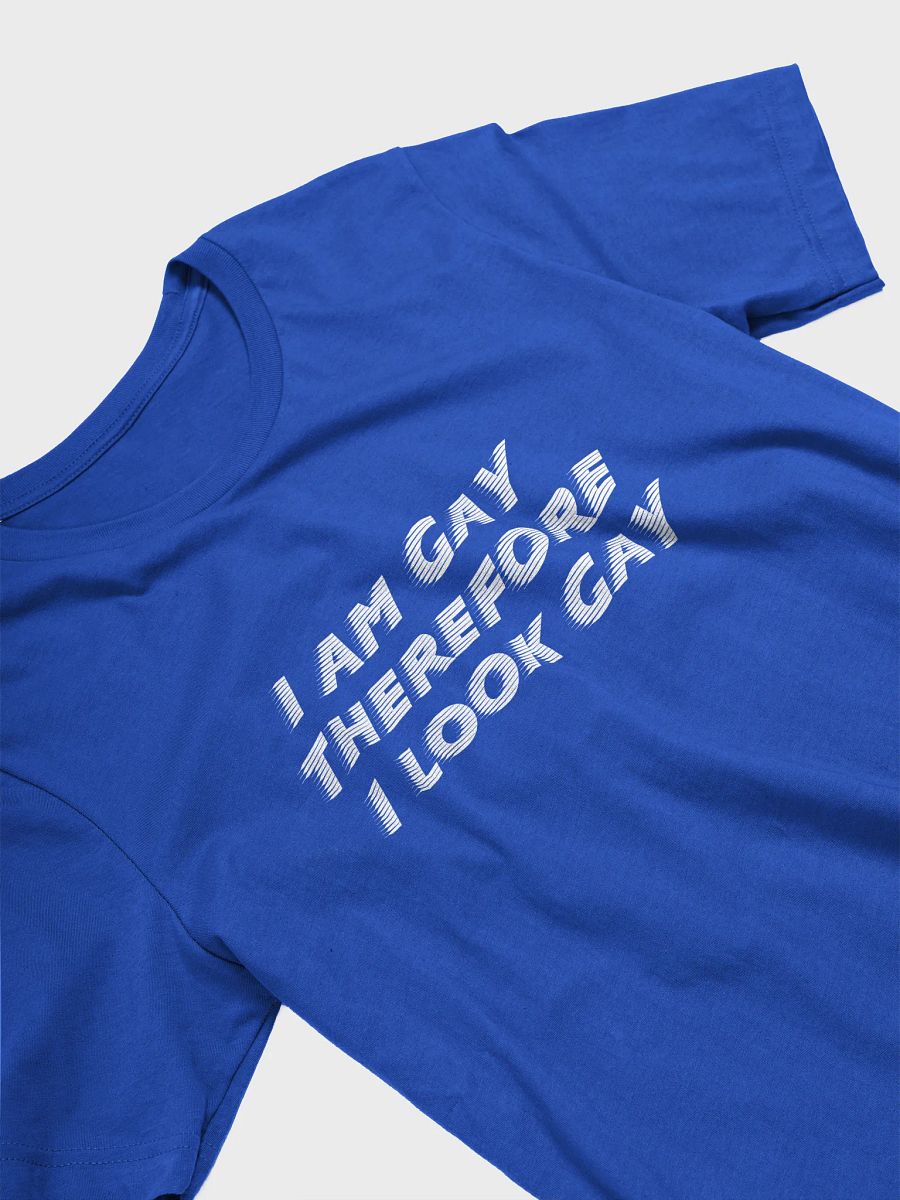 i am gay therefore i look gay t-shirt product image (3)