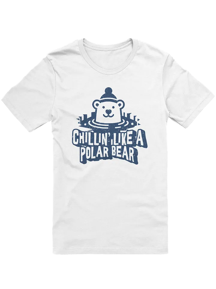 Chillin' Like a Polar Bear - Funny Winter Swimming T-Shirt product image (1)