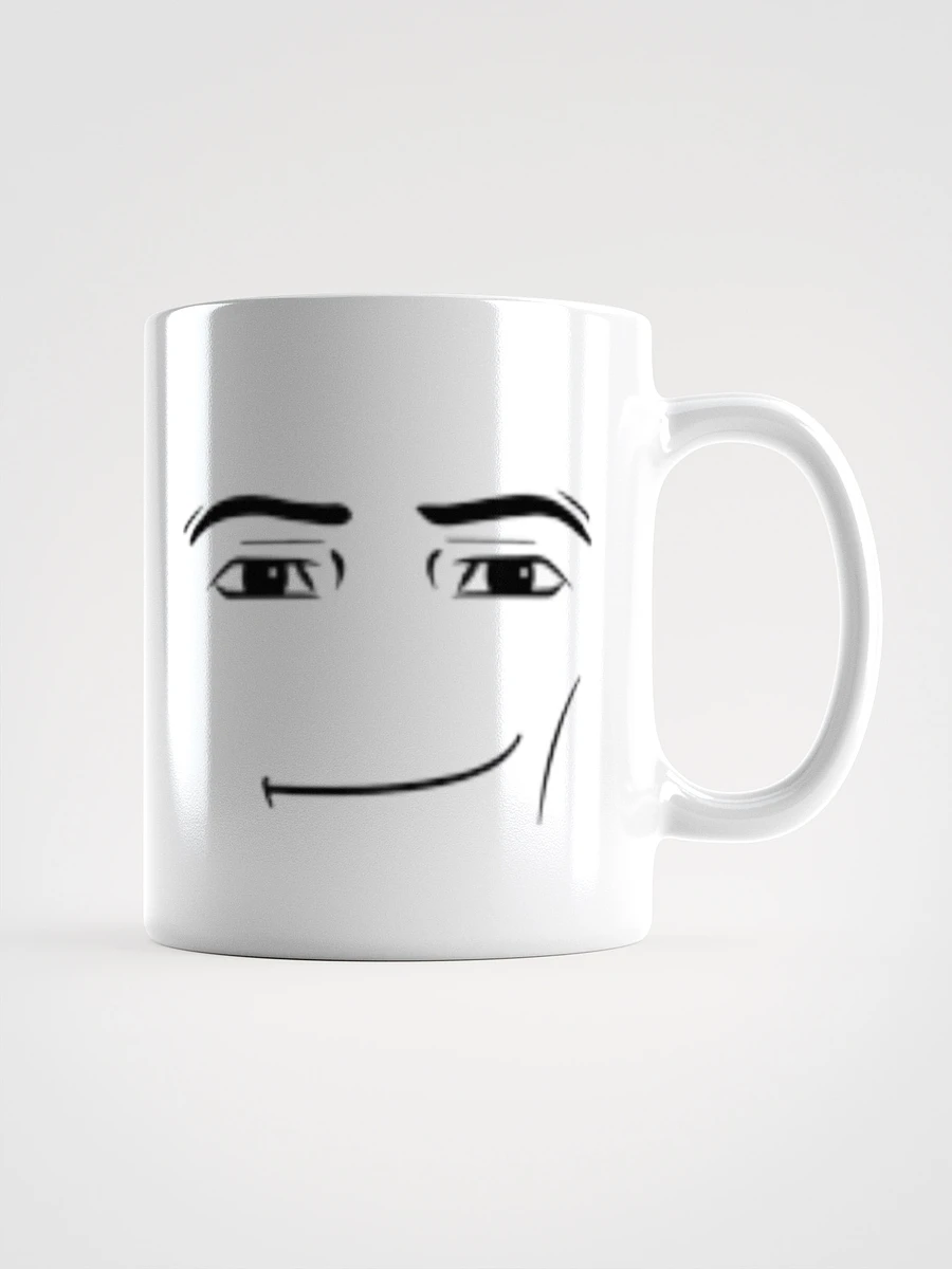 Roblox Man Face Mug. New Faces Happy Face, Girls Face, Roblox Fam 12 or 15  Ounces. Dishwasher Safe. Microwave Safe. 