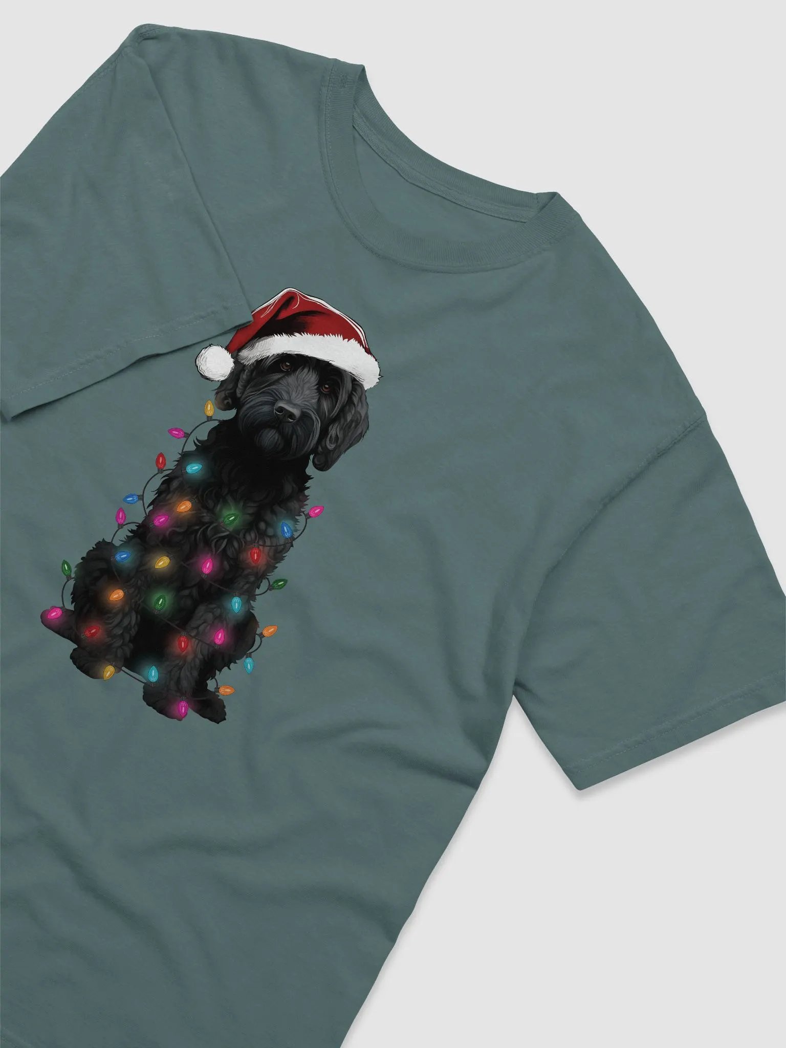 Funny Black Doodle Christmas T-Shirt for Doodle Paw-rents product image (6)