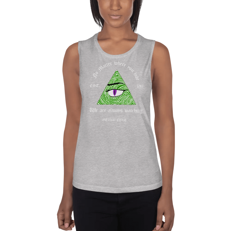 Otaku Cult (White) Womens Muscle Tank Top product image (13)