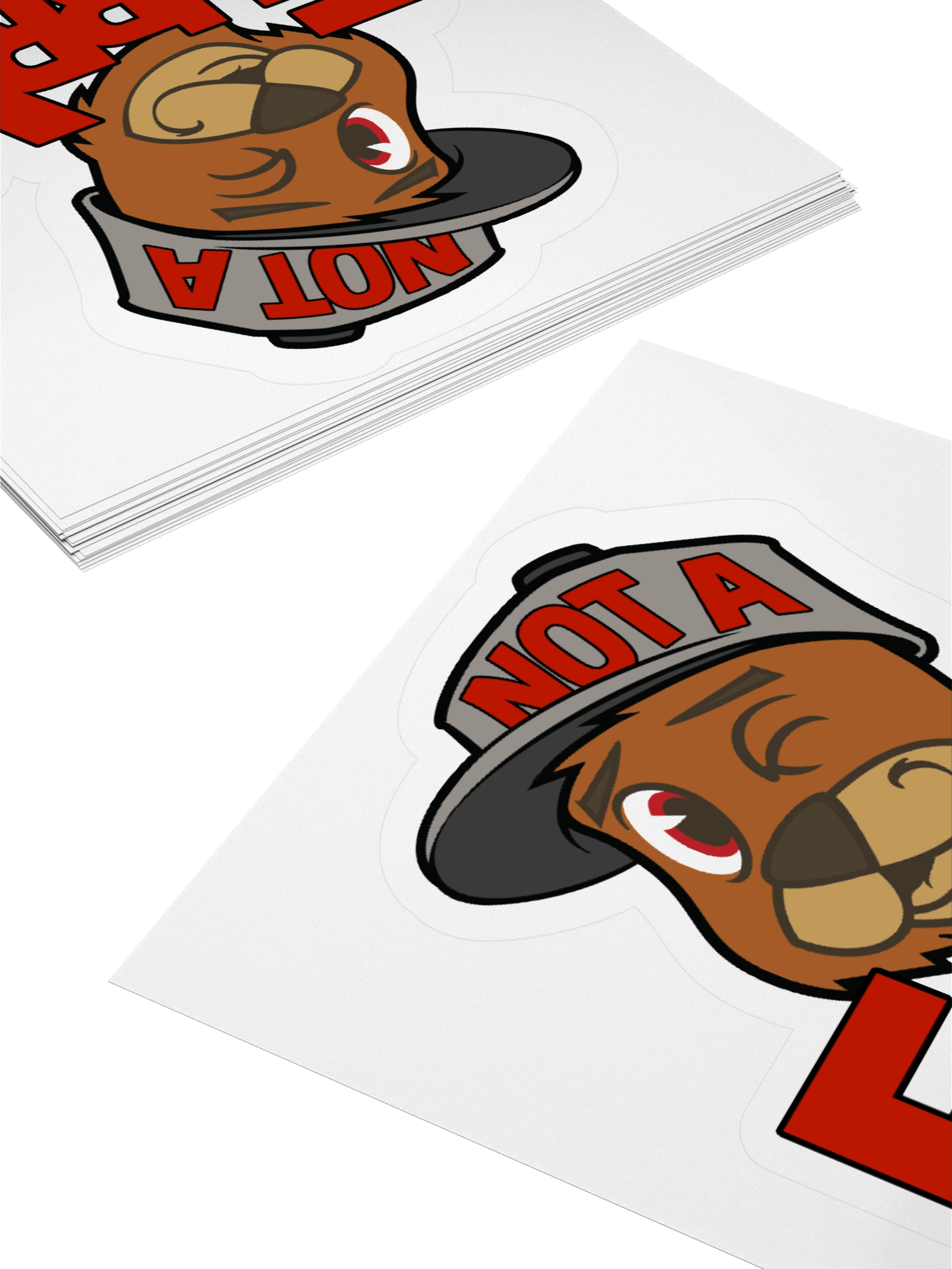 NOT A FURRY (CUTE!) STICKERS product image (4)
