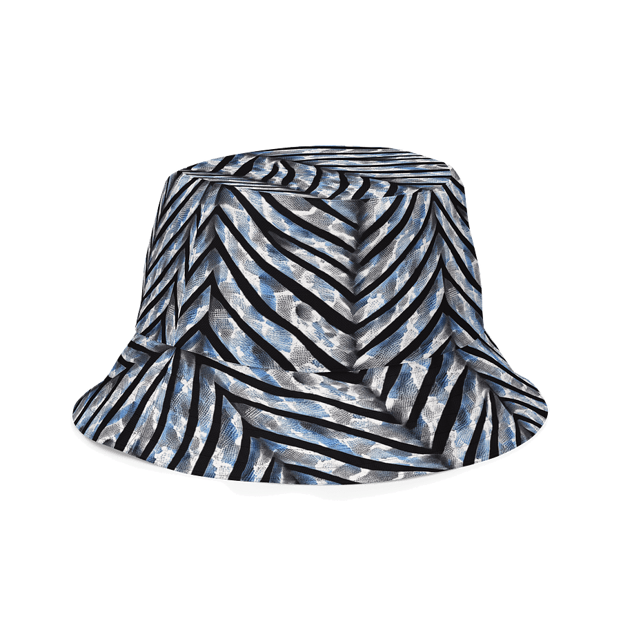 Blue Grey Snake Skin Hat product image (3)