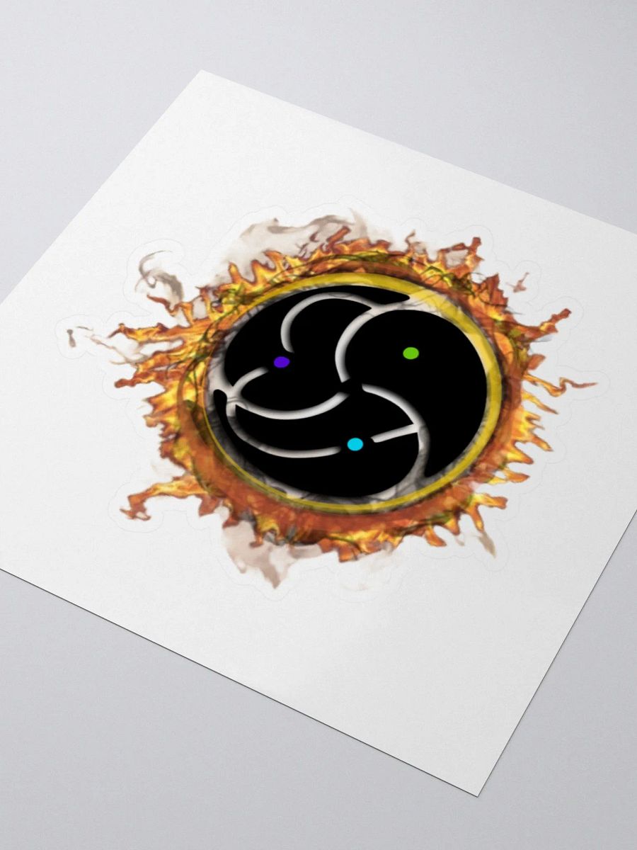 Manannan Affiliates Fire Kiss Cut Stickers product image (7)