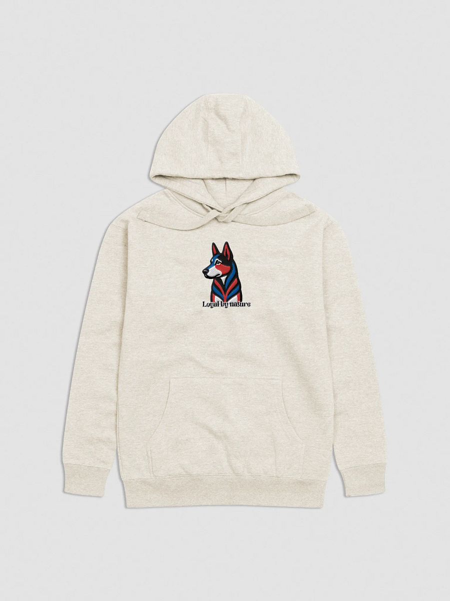 "LOYAL BY NATURE" / EMBROIDERED HOODIE product image (2)