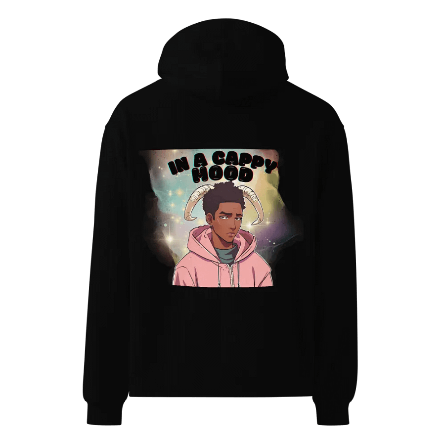 IN A CAPPY MOOD 2 UNISEX PREMIUM OVERSIZED HOODIE product image (3)