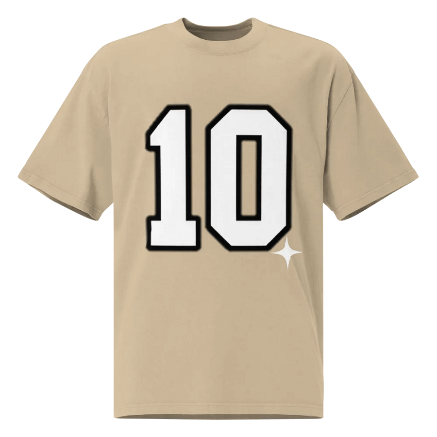 Starry Number 10 jersey Tee product image (1)