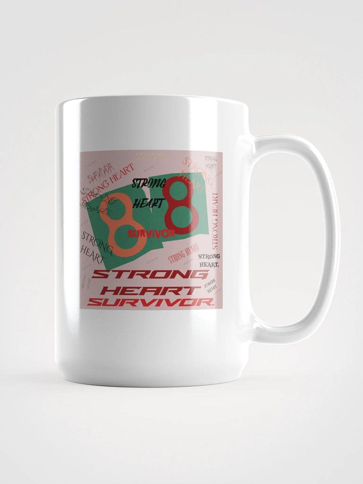 STRONG HEART MUG. product image (1)
