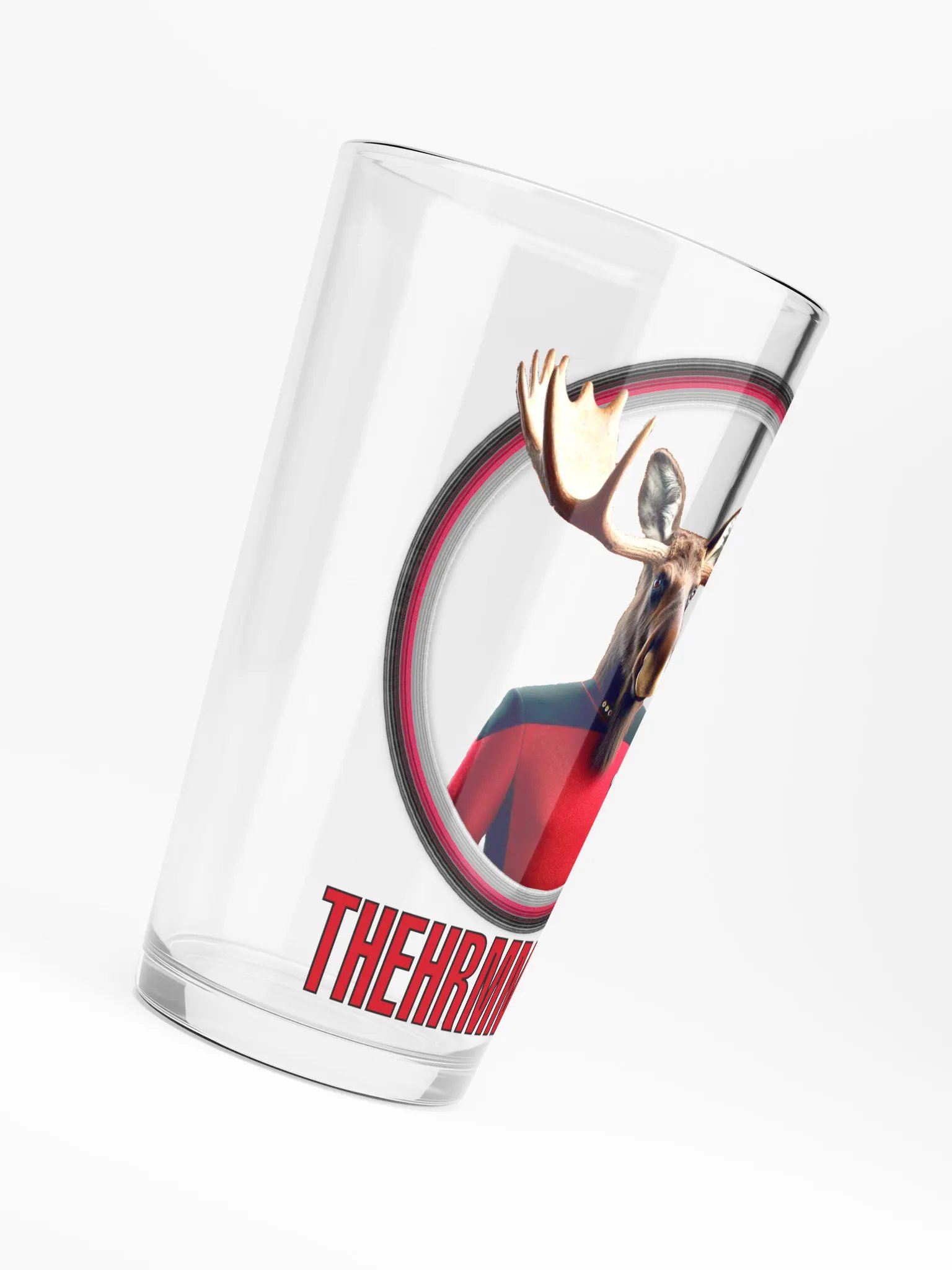 TheHRMMoose Pint Glass product image (6)
