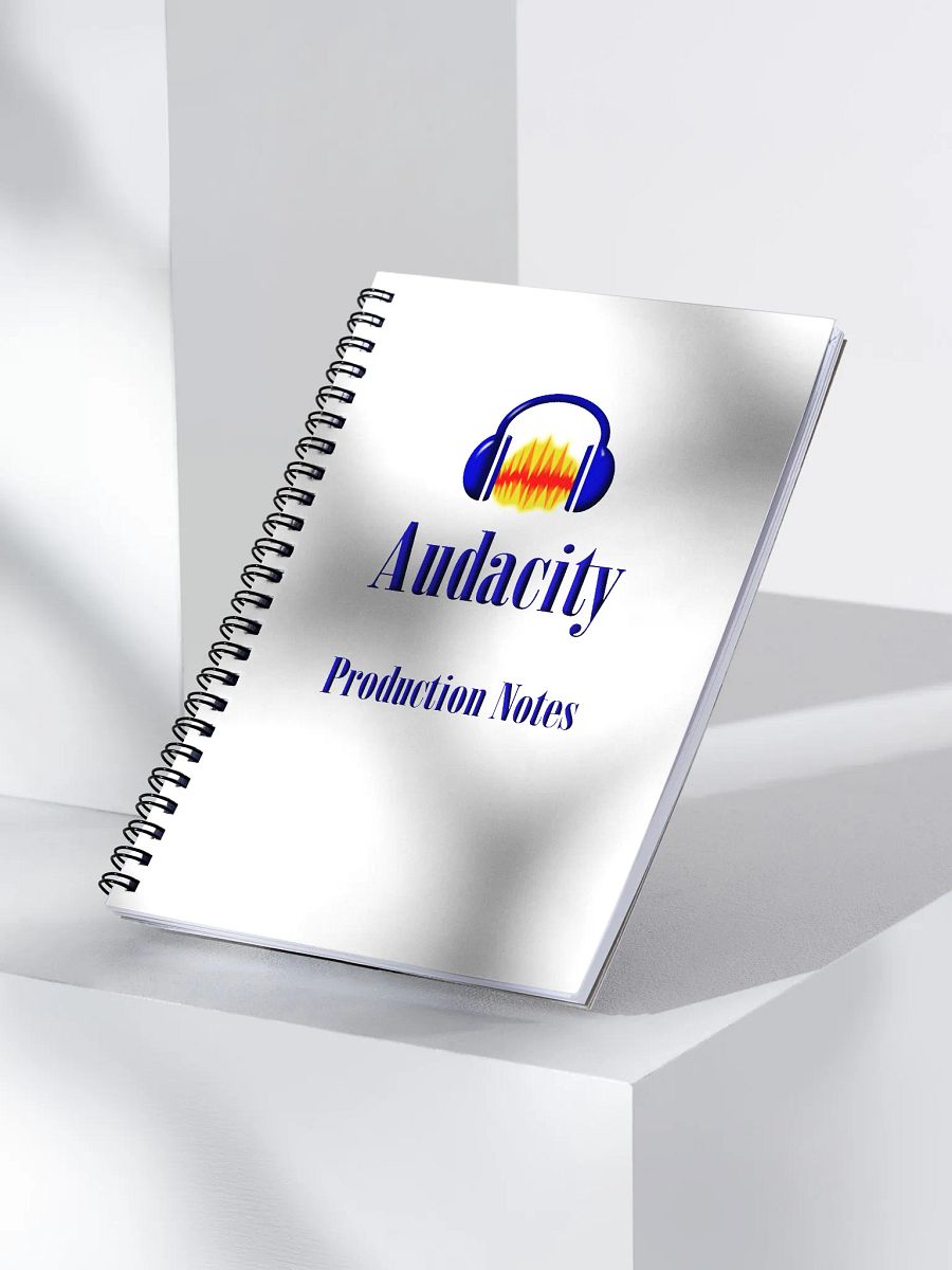 Audacity Retro Spiral Notebook product image (3)