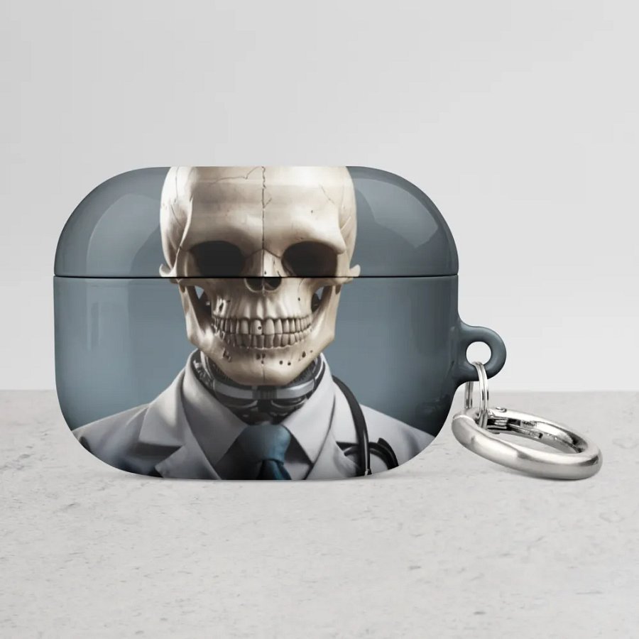Skull-faced Medic AirPods® Case product image (46)