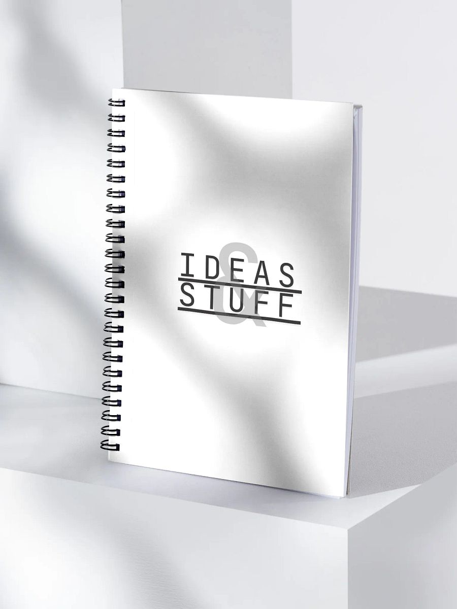 Ideas & Stuff Spiral Notebook product image (4)