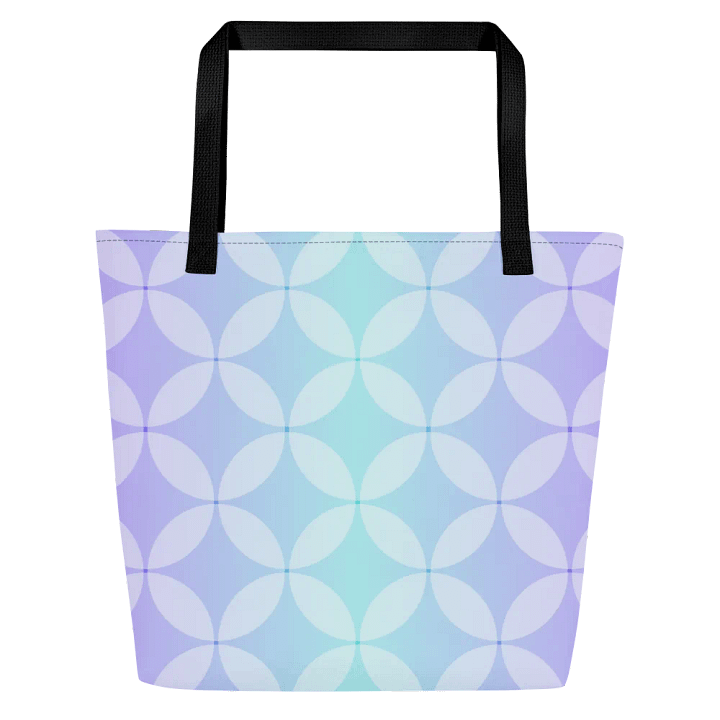 Harmony Circle Polyester Tote Bag product image (1)