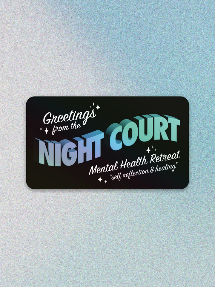 NEW Mental Health Retreat Sticker (2.5