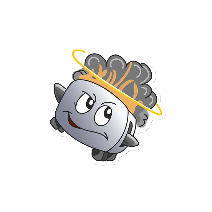 Toaster Emote Magnet product image (2)