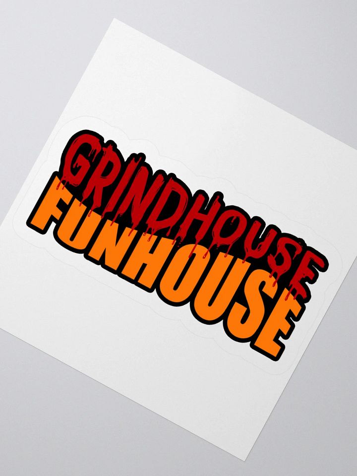 Grindhouse Funhouse | Kiss Cut Sticker product image (2)