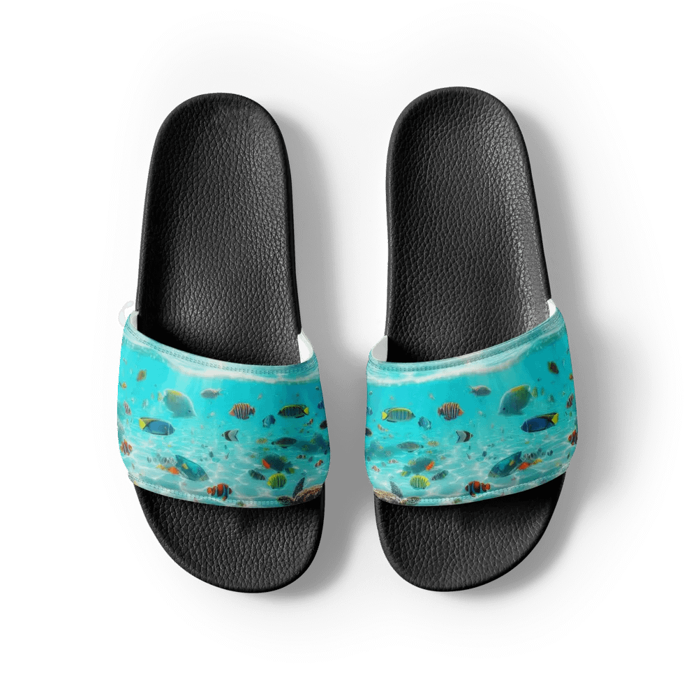 Oceanic Paradise Women's Slides | Ai Design product image (3)