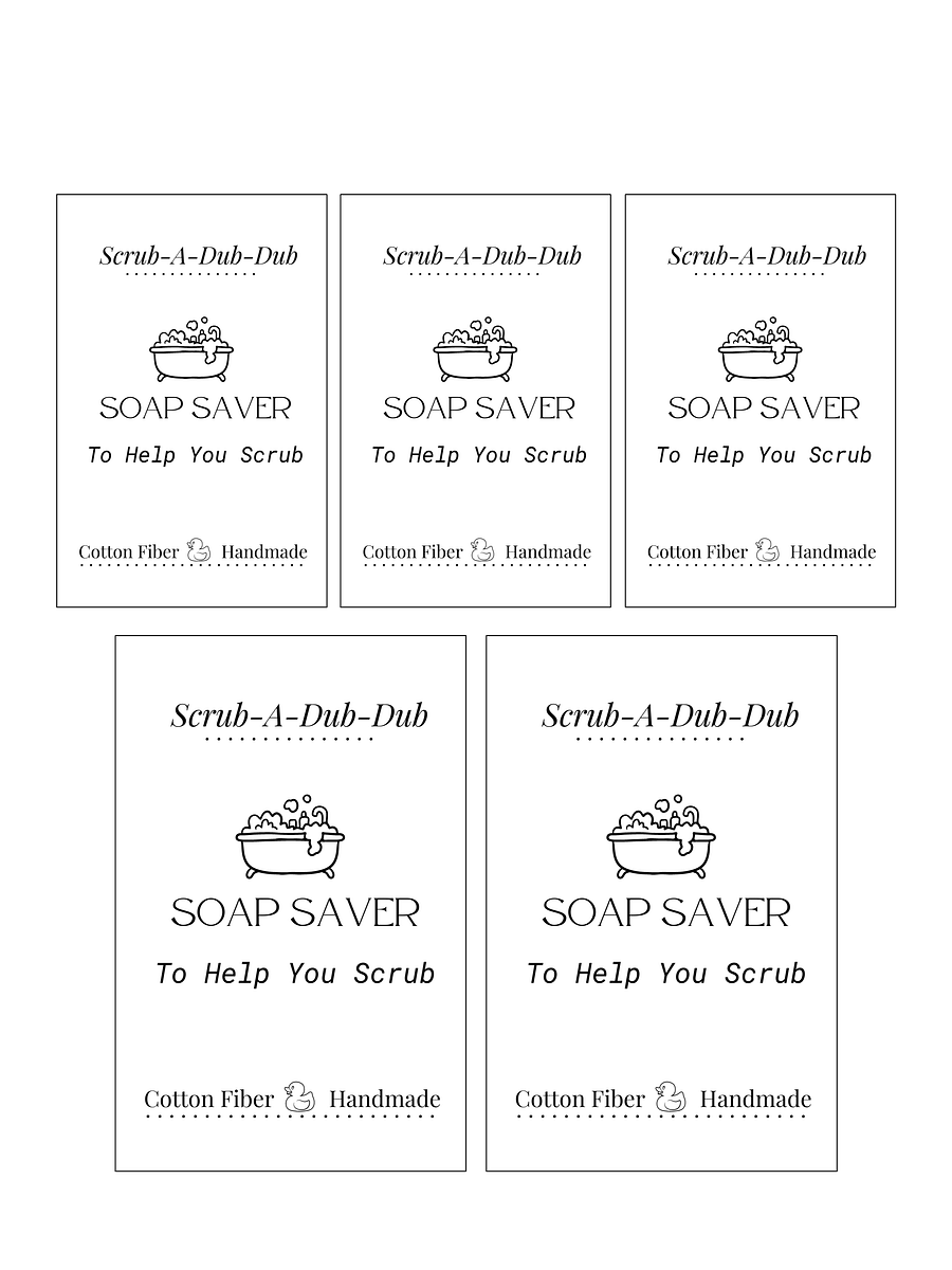 Soap Saver Crochet Bag Pattern product image (6)
