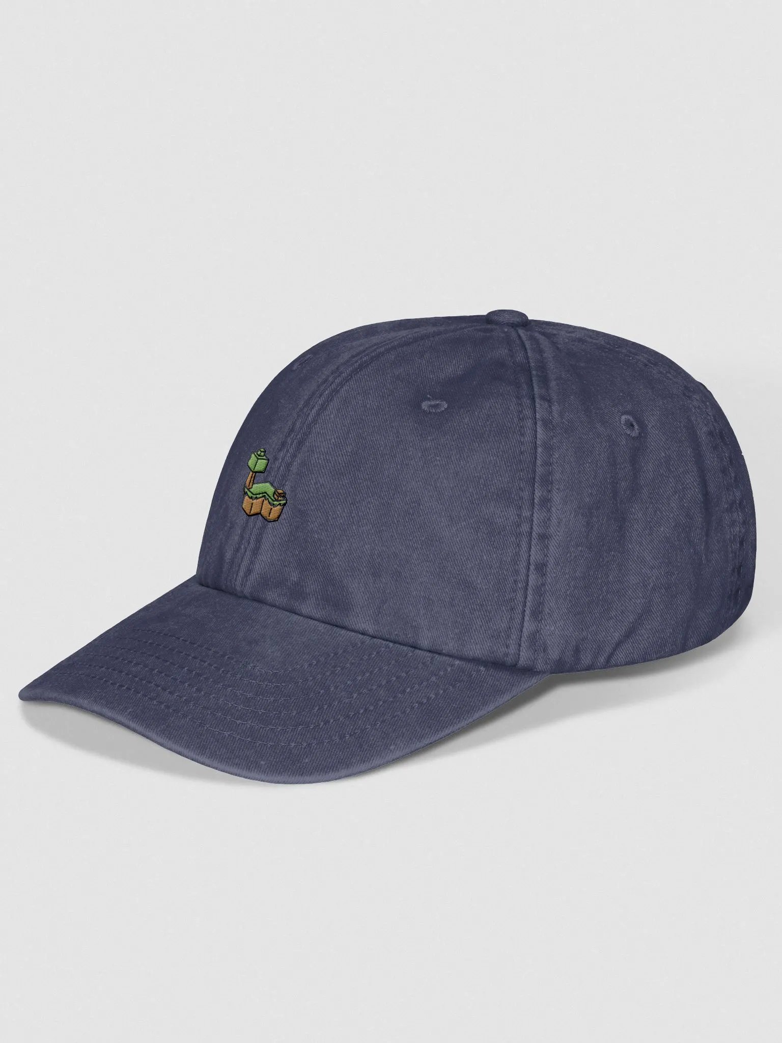 Skyblock Island Vintage Hat product image (19)