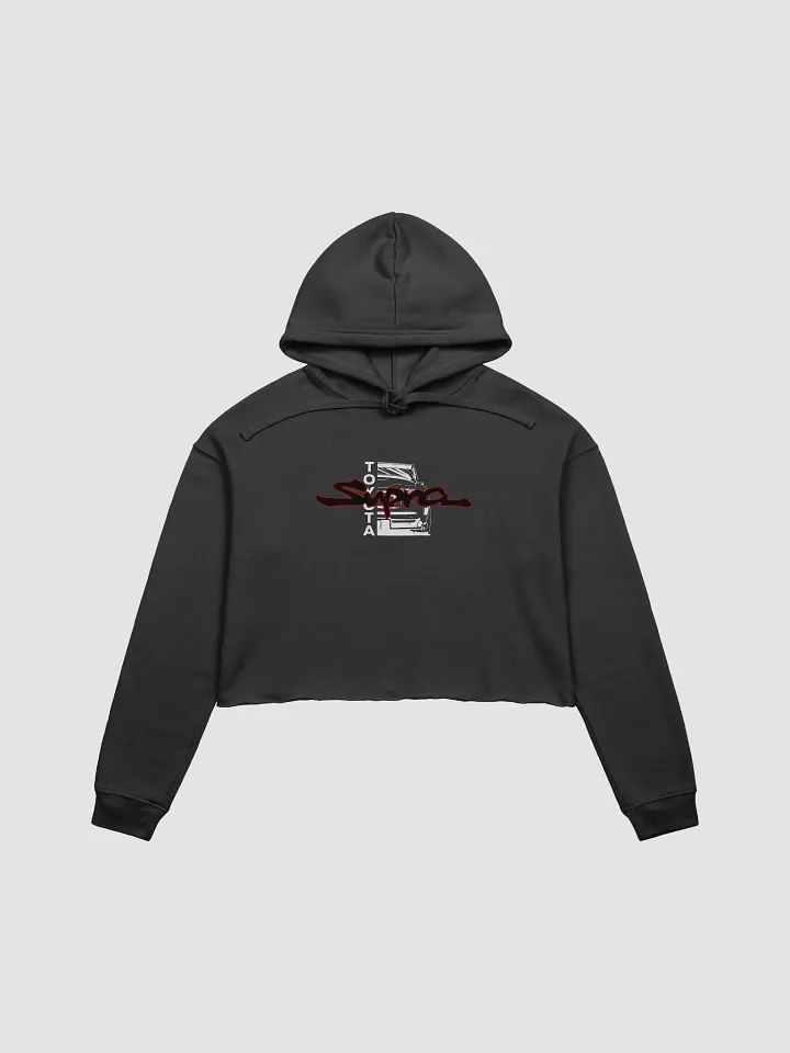 (JDM Wrld) Toyota Supra Cropped Hoodie product image (2)