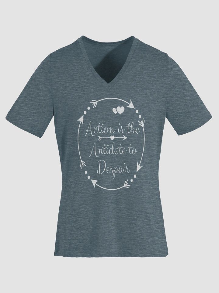 Action is the Antidote V Neck T-shirt product image (31)