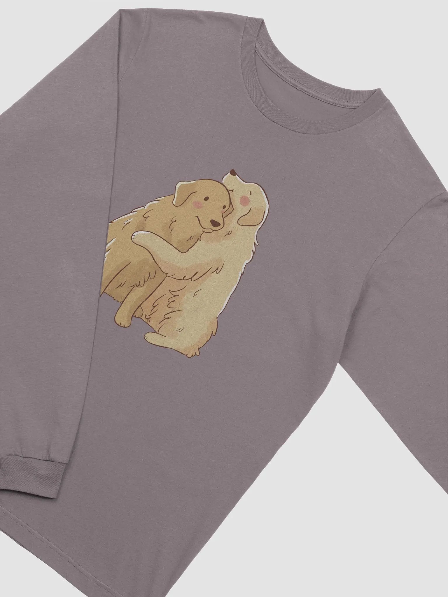 Golden Retriever Affection Long Sleeve Tee product image (3)