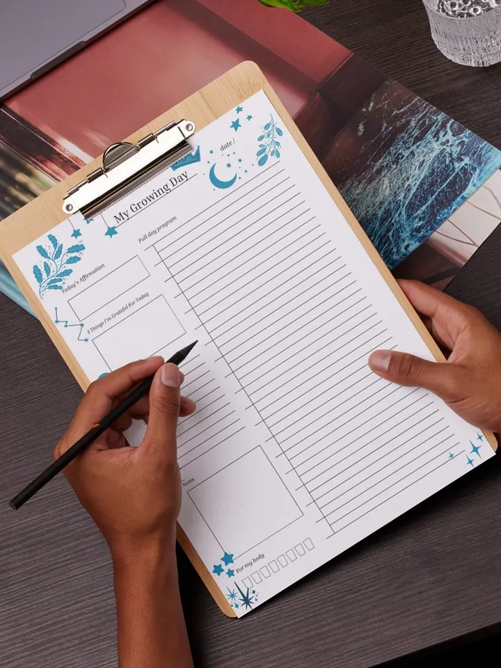 My Growing Day - Printable Daily Planner | Digital Planner Page Download | Multiple Sizes Included product image (2)