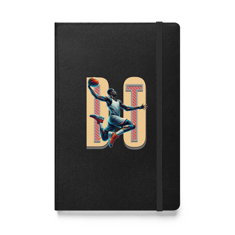 Do It Basketball Airborne Slam Dunk Hardcover Notebook product image (1)