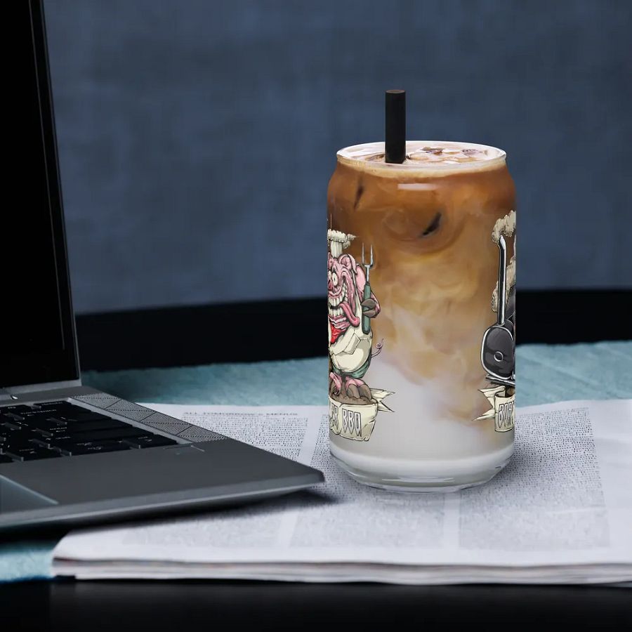 Porkin Pig Glass Cup product image (33)